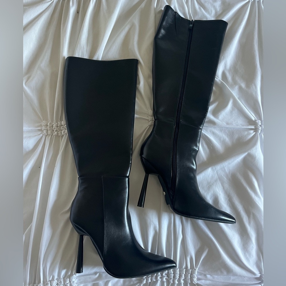 White Fox Boutique Black Knee High Boots